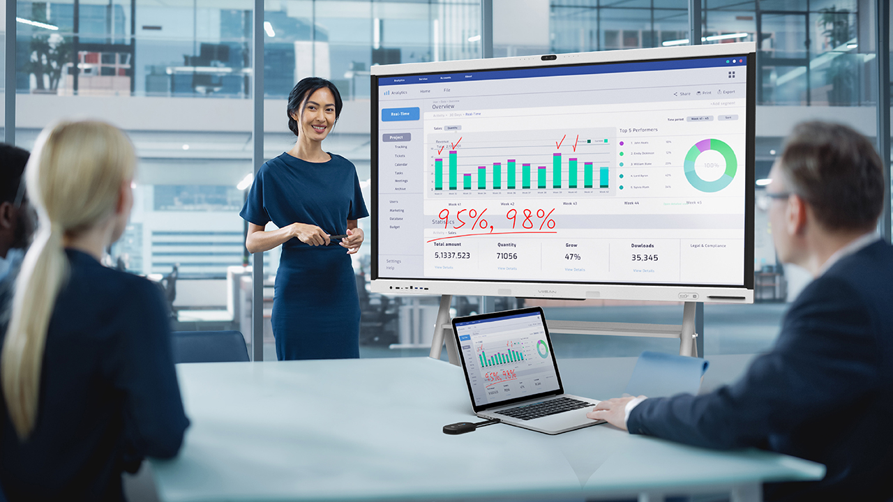 touchback control interactive wireless presentation GT282C